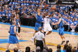 Dallas Mavericks v Oklahoma City Thunder - Game Three  Oklahoma City  OK - MAY 21: James Harden  Ty