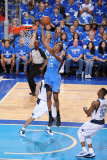 Oklahoma City Thunder v Dallas Mavericks - Game Two  Dallas  TX - MAY 19: Kevin Durant  DeShawn Ste