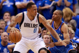 Oklahoma City Thunder v Dallas Mavericks - Game Two  Dallas  TX - MAY 19: Shawn Marion and Russell 
