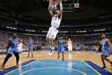 Oklahoma City Thunder v Dallas Mavericks - Game Two  Dallas  TX - MAY 19: Tyson Chandler and Kendri