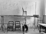 Marc Chagall in his Studio