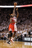 Chicago Bulls v Miami Heat - Game Four  Miami  FL - MAY 24: LeBron James  Luol Deng