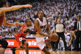 Chicago Bulls v Miami Heat - Game Three  Miami  FL - MAY 22: Mario Chalmers and CJ Watson