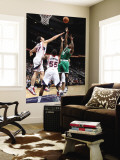 Boston Celtics v Atlanta Hawks: Marquis Daniels and Zaza Pachulia