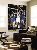 Minnesota Timberwolves v Golden State Warriors: Nikola Pekovic  Michael Beasley and Monta Ellis