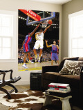 Detroit Pistons v Golden State Warriors: Tayshaun Prince  Ben Wallace and Reggie Williams