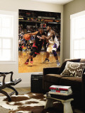 Miami Heat v Sacramento Kings: Dwayne Wade and Tyreke Evans