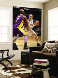 Los Angeles Lakers v Minnesota Timberwolves  Minneapolis  MN - March 1: Kevin Love and Lamar Odom