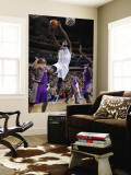 Phoenix Suns v Dallas Mavericks: Brendan Haywood  Hakim Warrick and Goran Dragic