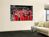 Portland Trail Blazers v Dallas Mavericks-GameTwo Dallas TX-April 19:Andre Miller  LaMarcus Aldridg