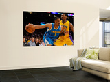 New Orleans Hornets v Los Angeles Lakers - Game Two  Los Angeles  CA - April 20: Trevor Ariza and R