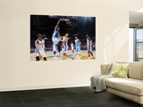 Denver Nuggets v Oklahoma City Thunder - Game One  Oklahoma City  OK - April 17: Nene Hilario and N