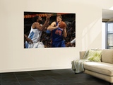 New York Knicks v Denver Nuggets: Timofey Mozgov and Nene