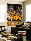Los Angeles Lakers v Boston Celtics  Boston  MA - February 10: Derek Fisher and Rajon Rondo