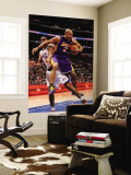 Los Angeles Lakers v Los Angeles Clippers: Derek Fisher and Jarron Collins