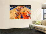 New Orleans Hornets v New York Knicks  New York  NY - March 2: Trevor Ariza and Shawne Williams