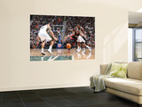 Miami Heat v Utah Jazz: Paul Millsap and Dwyane Wade