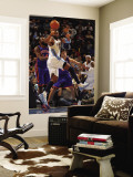 New York Knicks v Denver Nuggets: Ronny Turiaf and Nene