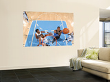 Orlando Magic v Denver Nuggets: Dwight Howard and Shelden Williams