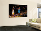 New Orleans Hornets v Los Angeles Lakers - Game One  Los Angeles  CA - April 17: Trevor Ariza and L