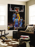 New Orleans Hornets v Los Angeles Lakers - Game Five  Los Angeles  CA - April 26: Kobe Bryant and E