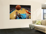 San Antonio Spurs v New Orleans Hornets: Tim Duncan and David West