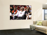 Phoenix Suns v Miami Heat: Dwyane Wade  LeBron James and Chris Bosh