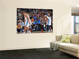 Oklahoma City Thunder v Denver Nuggets - Game 4  Denver  CO - April 25: Kendrick Perkins and Nene H