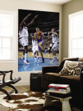 Golden State Warriors v Dallas Mavericks: Stephen Curry  Ian Mahinmi and Dirk Nowitzki