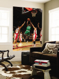 Boston Celtics v Toronto Raptors: Marquis Daniels andrea Bargnani and Linas Kleiza