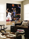 Orlando Magic v Denver Nuggets: Vince Carter and Shelden Williams