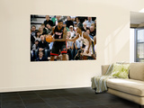 Miami Heat v Utah Jazz: LeBron James and CJ Miles