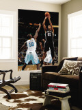 San Antonio Spurs v New Orleans Hornets: Tim Duncan and Emeka Okafor
