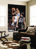San Antonio Spurs v Denver Nuggets: Aaron Afflalo and Manu Ginobili