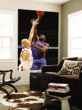 Detroit Pistons v Miami Heat: Jason Maxiell and Zydrunas Ilguskas