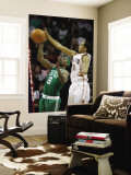 Boston Celtics v Charlotte Bobcats: Marquis Daniels and Shaun Livingston