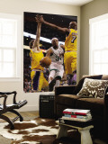 Los Angeles Lakers v Boston Celtics  Boston  MA - February 10: Paul Pierce  Lamar Odom and Pau Gaso