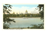 Skyline of Harrisburg  Pennsylvania