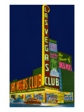 Neon Signs  Las Vegas Club  Las Vegas  Nevada