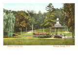 Congress Springs Park  Saratoga Springs  New York