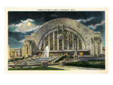 Union Station at Night  Cincinnati  Ohio