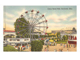 Coney Island Ferris Wheel  Cincinnati  Ohio