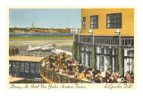 Cafe at LaGuardia Airport  New York City