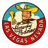 Howdy Podner Logo  Las Vegas  Nevada
