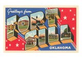 Greetings from Fort Sill  Oklahoma