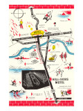 Map of Reno Vicinity  Nevada
