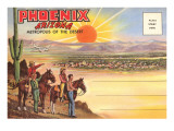 Postcard Folder  Phoenix  Arizona