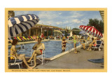Pool  Hotel Last Frontier  Las Vegas  Nevada