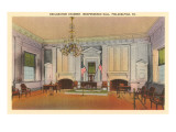 Declaration Chamber  Independence Hall  Philadelphia  Pennsylvania