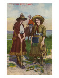 Cowgirls Trying the Lasso